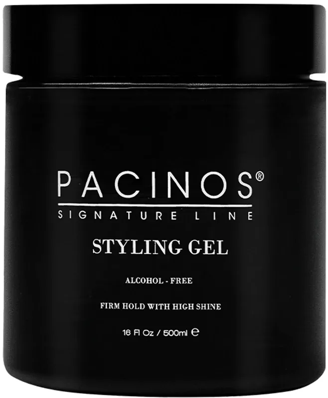 Pacinos Siganture Line Styling Gel - Гель для волос с блеском, 500 мл