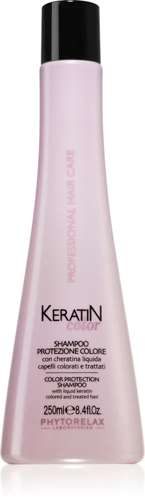 Phytorelax Laboratories Keratin Color - шампунь для поврежденных, окрашенных волос с кератином, 250 мл