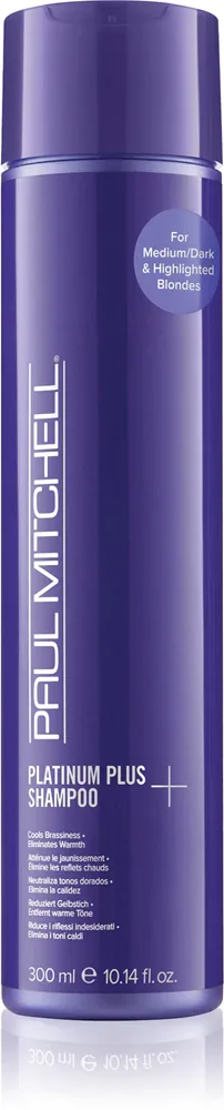 Paul Mitchell Platinum Plus Shampoo - шампунь для светлых и седых волос, 300 мл
