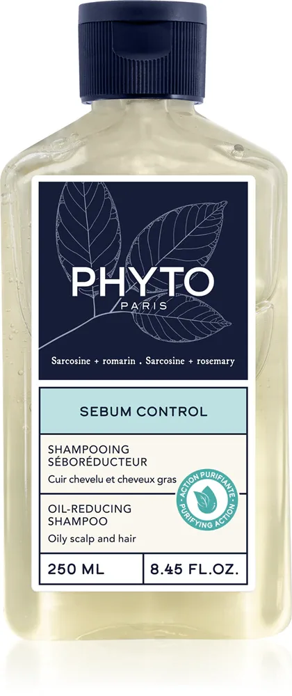 Шампунь для жирной кожи головы Phyto Sebum Control Oil-Reducing Shampoo против перхоти, 250 мл