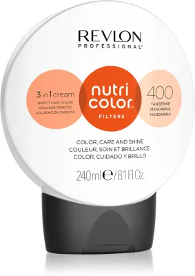Тонирующее средство для волос Revlon Professional Nutri Color Filters Fashion до 4–6 недель, 240 мл для профессионального использования 400