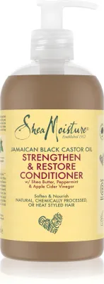 Shea Moisture Jamaican Black Castor Oil Strengthen & Restore - в контексте того, что это кондиционер для волос: укрепляющий и восстанавливающий шампунь для уставших волос и кожи головы, 384 мл