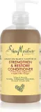 Shea Moisture Jamaican Black Castor Oil Strengthen & Restore - в контексте того, что это кондиционер для волос: укрепляющий и восстанавливающий шампунь для уставших волос и кожи головы, 384 мл — фото 1