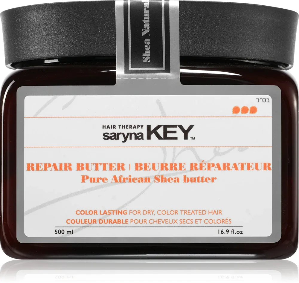 Saryna Key Pure African Shea Butter Color Lasting - Маска для волос с маслом ши, 500 мл