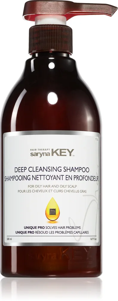 Saryna Key Deep Cleansing Shampoo - шампунь для жирных волос и кожи головы, 500 мл