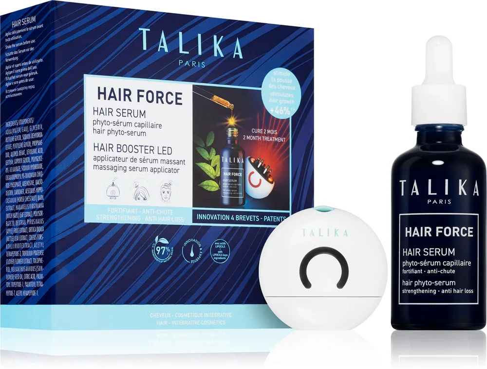 Talika Hair Force Booster - Набор для роста волос и укрепления луковиц, 1 шт