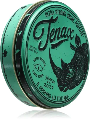 Tenax Extra Strong Hold Pomade - Мужская воск для волос, 125 мл