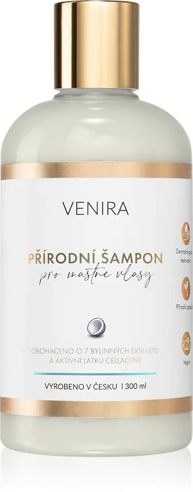 Venira Shampoo for Oily Hair - натуральный шампунь, 300 мл