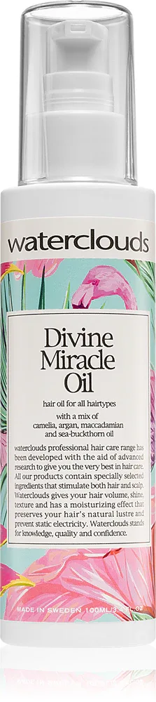 Waterclouds Divine Miracle Oil - Питательное масло для волос, 100 мл