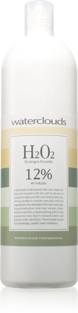 Waterclouds H202 12% vol 40 - Крем-оксидант 12%, 1000 мл