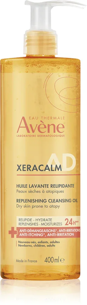 Масло для душа Avene XeraCalm A.D. Lipid-Replenishing Cleansing Oil очищающее, для сухой кожи