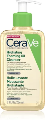 CeraVe Cleansers Hydrating Foaming Oil Cleanser - Очищающее масло с увлажняющим действием