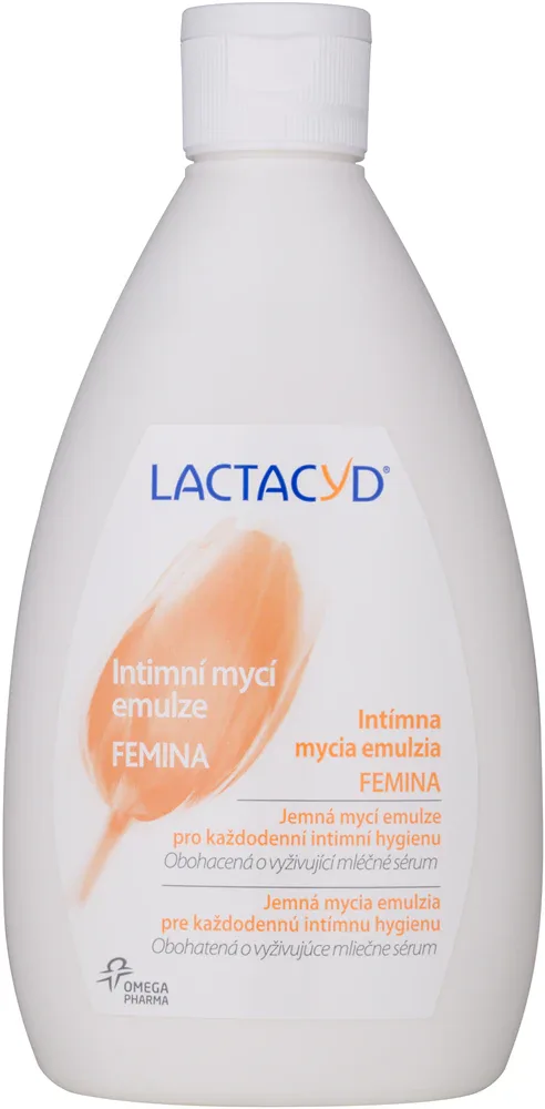 Lactacyd Femina - Гель для интимной гигиены успокаивающий эмульсия, 400 мл