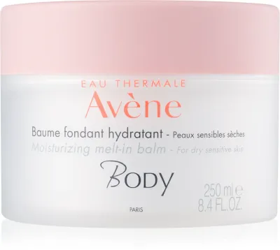 Avene Body Moisturizing Melt-in Balm - Увлажняющий бальзам для тела для сухой и чувствительной кожи, 250 мл