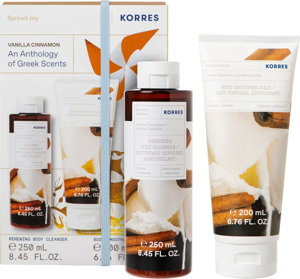 Korres Vanilla & Cinnamon - Подарочный набор для женщин