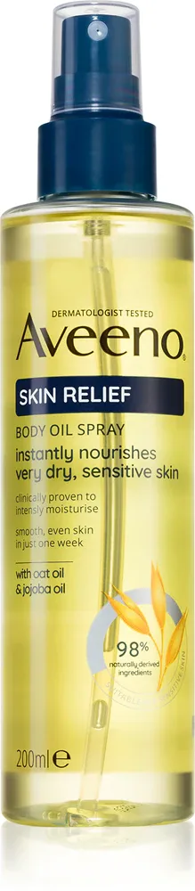 Aveeno Skin Relief Body Oil Spray - Масло для тела в спрее, 200 мл