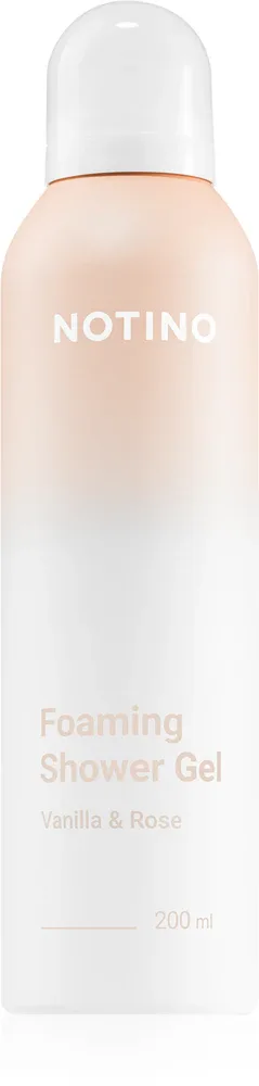 Пенка для душа Notino Foaming Shower Gel Vanilla Rose, с ароматом ванили и розы, 200 мл
