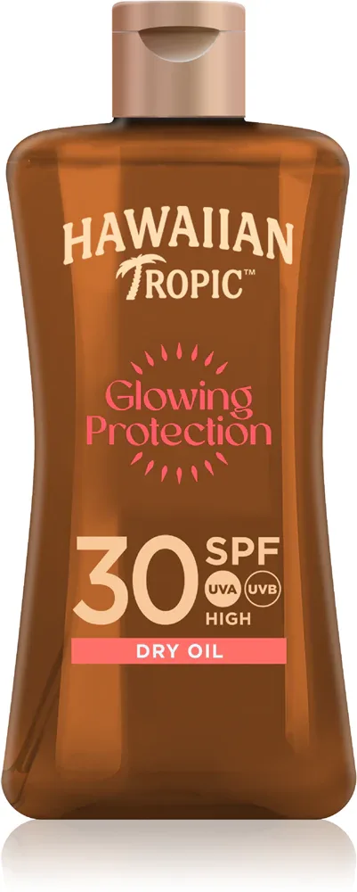 Hawaiian Tropic Glowing Protection Dry Oil - Сухое масло для загара SPF 30, 100 мл