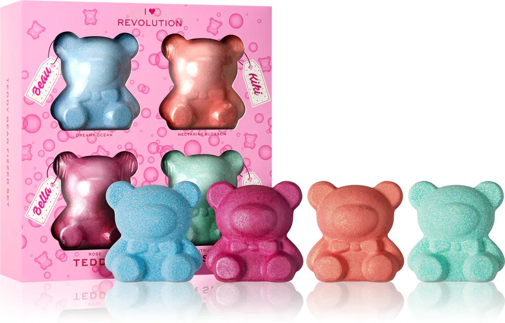 I Heart Revolution Teddy Bear - Подарочный набор для ванны