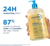 Bioderma Atoderm Shower Oil - Интенсивно питательное и успокаивающее масло для душа для сухой и раздраженной кожи — фото 5