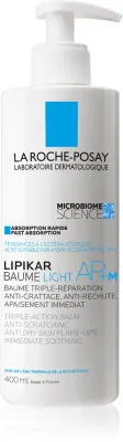 La Roche-Posay Lipikar Baume AP+M Light - Легкий бальзам для тела для сухой и чувствительной кожи, 400 мл