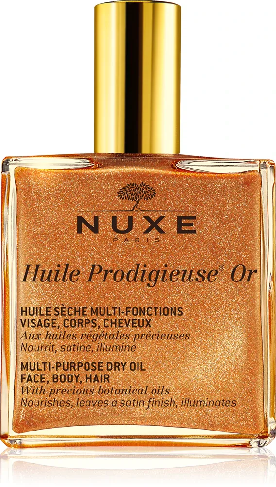 Nuxe Huile Prodigieuse Or - Многофункциональное сухое масло с брокколи для лица, тела и волос
