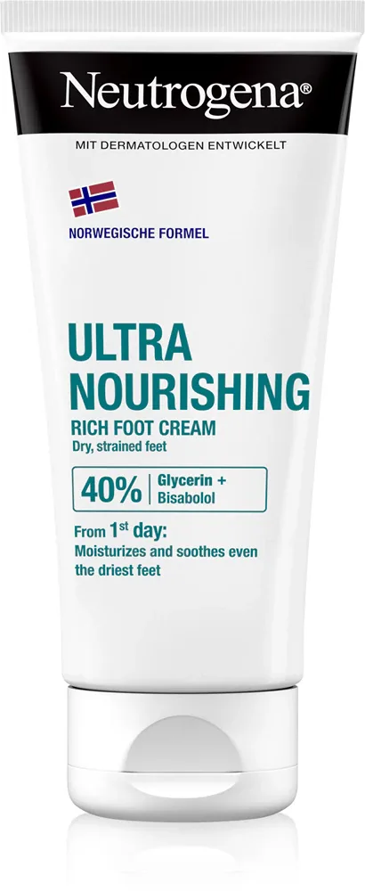 Neutrogena Norwegian Formula - Питательный крем для ног, 100 мл