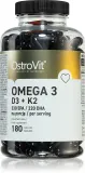 OstroVit Omega 3 D3+K2 - Мягкие капсулы для правильной работы сердца и мозга — фото 1