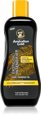 Australian Gold Exotic Intensifier - Крем для тела с питательным маслом для красивого загара и здоровой кожи, 237 мл
