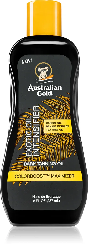 Australian Gold Exotic Intensifier - Крем для тела с питательным маслом для красивого загара и здоровой кожи, 237 мл