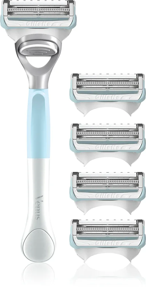 Бритва женская Gillette Venus For Pubic Hair Skin со сменной головкой, с увлажняющей полоской, 5 шт + zapasowa główka