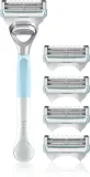 Бритва женская Gillette Venus For Pubic Hair Skin со сменной головкой, с увлажняющей полоской, 5 шт + zapasowa główka — фото 1