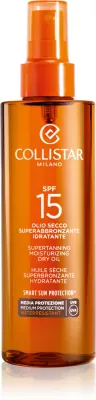 Collistar Special Perfect Tan Supertanning Moisturizing Dry Oil - Солнцезащитное масло SPF 15, 200 мл