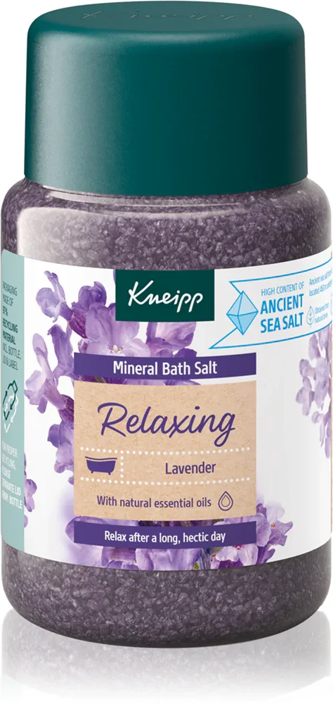 Соль для ванны Kneipp Relaxing Lavender с маслом лаванды