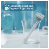 Бритва женская Gillette Venus For Pubic Hair Skin для деликатных зон, с двумя лезвиями, 1 шт z wymienną głowicą — фото 3