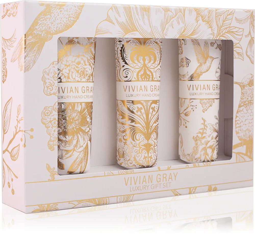 Vivian Gray Velvet White - Подарочный набор для рук, 1 шт