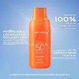 Lancaster Sun Beauty Velvet Milk - Молочко для загара SPF 30, 400 мл — фото 6