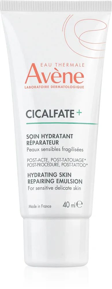 Avene Cicalfate+ Hydrating Skin Repairing Emulsion - Восстанавливающий и увлажняющий крем, 40 мл