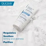 Ducray Kelual DS Anti-Scales Cleansing Gel - Гель для очищения раздраженной и шелушащейся кожи, 200 мл — фото 3