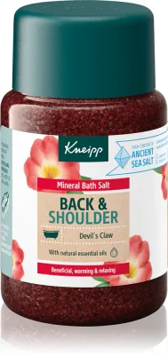 Соль для ванны Kneipp Back Shoulder расслабляющая, для всех типов кожи, 500 г