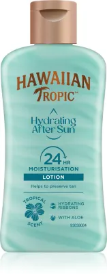 Молочко после загара Hawaiian Tropic Hydrating After Sun Lotion увлажняющее, с тропическим ароматом, 60 мл