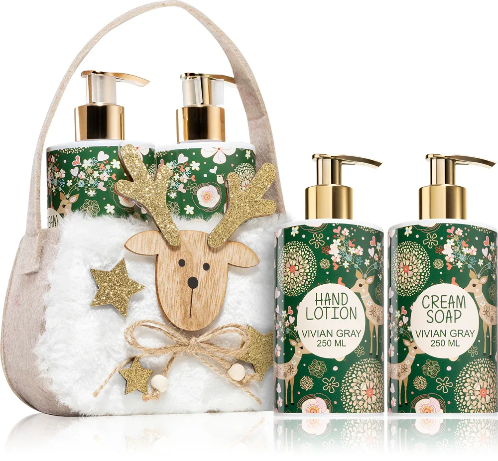 Vivian Gray Natural Christmas Green Tea & Citrus - Подарочный набор для рук