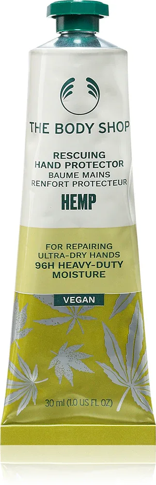 The Body Shop Hemp Hand Protector - Крем для рук с конопляным маслом, 30 мл