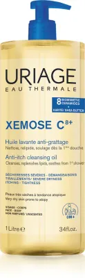 Uriage Xemose C8+ Anti-Itch Cleansing Oil - Успокаивающее масло для очищения сухой и атопической кожи