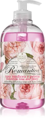 Nesti Dante Romantica Florentine Rose and Peony - Жидкое мыло для рук, 500 мл