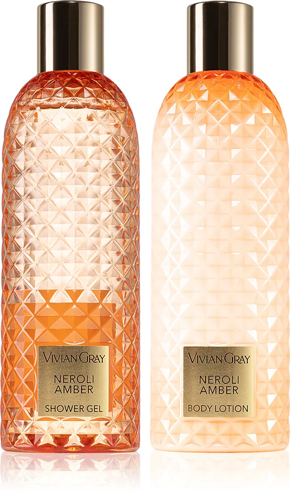 Vivian Gray Gemstone Neroli & Amber - Подарочный набор с увлажняющим действием
