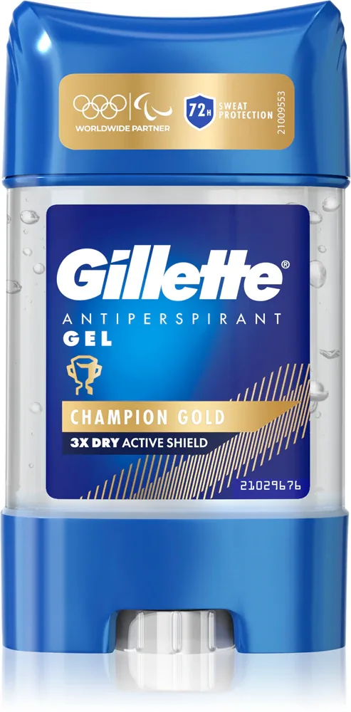 Gillette Champion Gold - Антиперспирант в геле, 70 мл