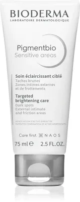 Bioderma Pigmentbio Sensitive Areas - Розовый крем для тела против пигментных пятен, 75 мл