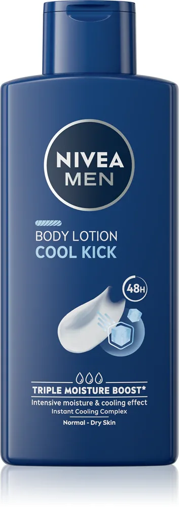 NIVEA MEN Cool Kick - Увлажняющее молочко для тела, 400 мл