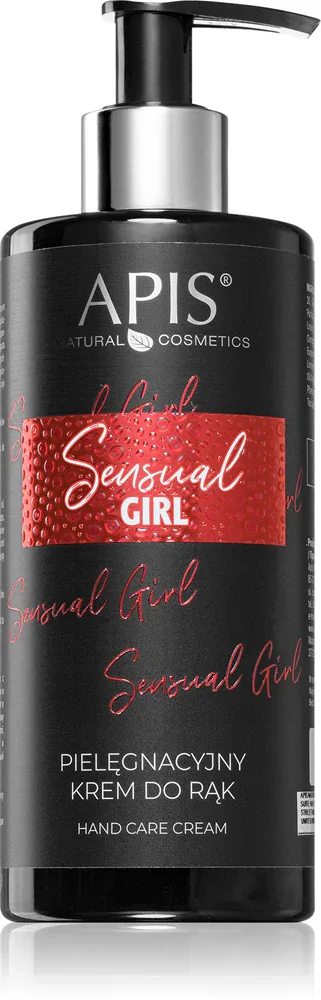 Крем для рук Apis Natural Cosmetics Sensual Girl увлажняющий, с гиалуроновой кислотой и коллагеном, 300 мл